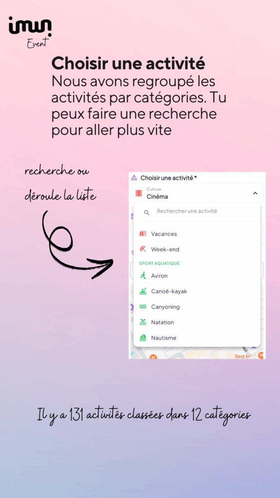 11 sélectionne ton activité