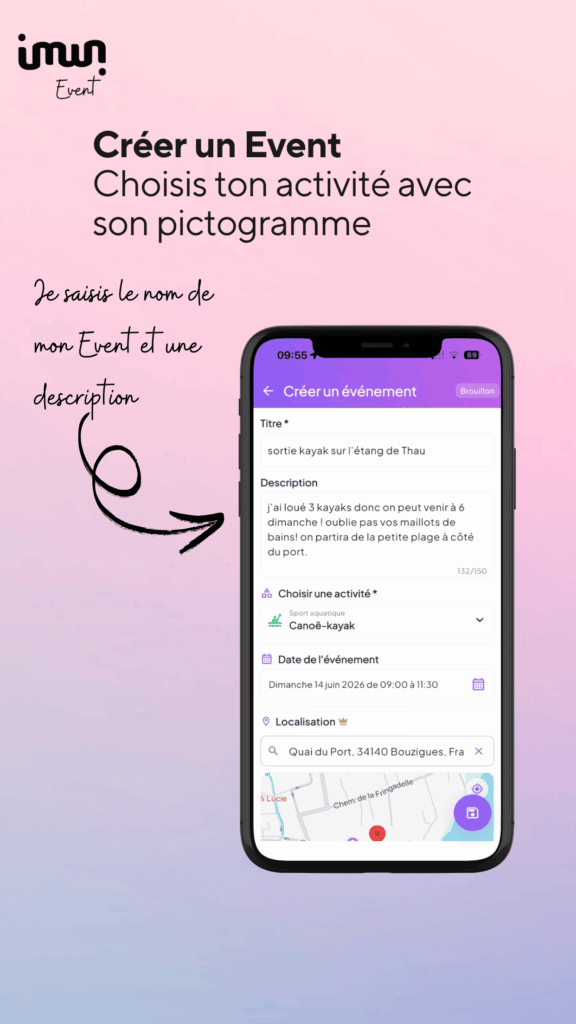 7 Créer un event
