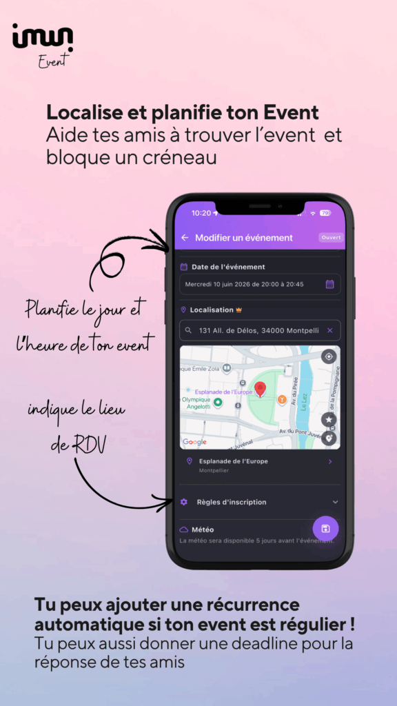 8 Localise et planifie
