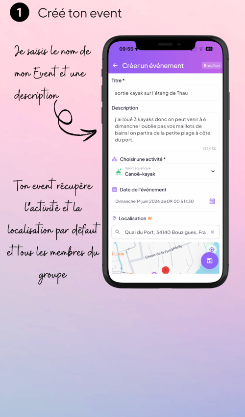 12 Créer un event